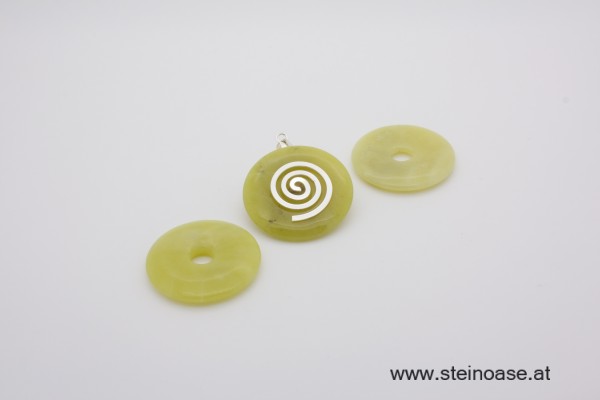 1 Stk. Donut 40mm Nephrit - Jade